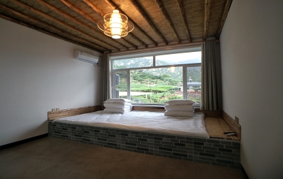 秦皇岛北戴河黄金海岸葡萄沟山间农家土炕 单间出租