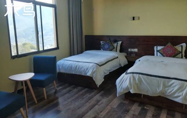 元阳多依树景区观景标间-红河哈尼族彝族元阳县日租-木鸟民宿