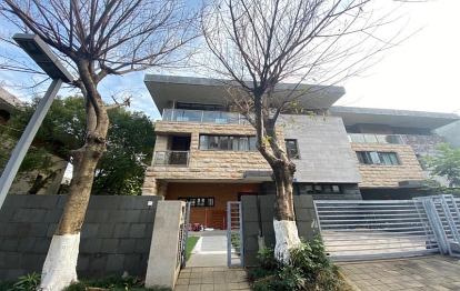 黄埔区金峰地铁口 天鹿湖森林公园:万科独栋山顶奢华别墅 整租