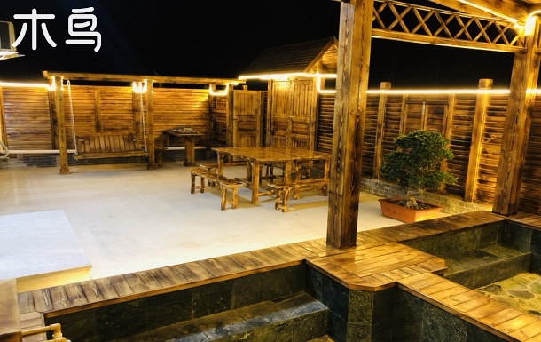 思拉堡温泉小镇,一楼带院,独门独院-营口盖州市日租-木鸟民宿