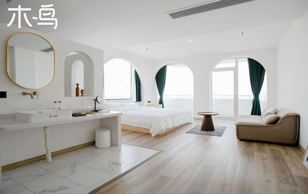 厦门nomi半岛民宿集美学村/杏林湾/园博苑鳌园海景大床房a