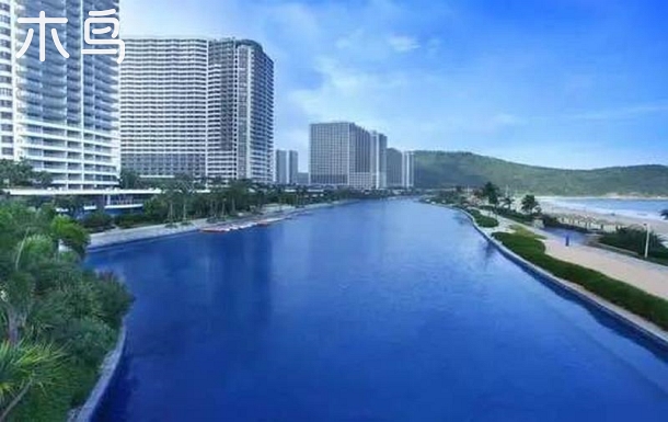 【海陵岛敏捷网红水晶湖丨楼王揽海豪华海景双床房】 楼下水晶湖/蓝色